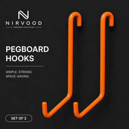 Nirvood Peg Hooks - Large