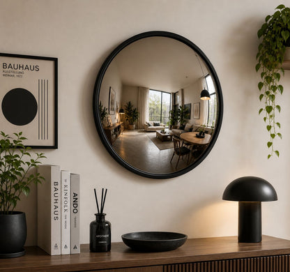 Nirvood Traffic Mirror - Black No Cap